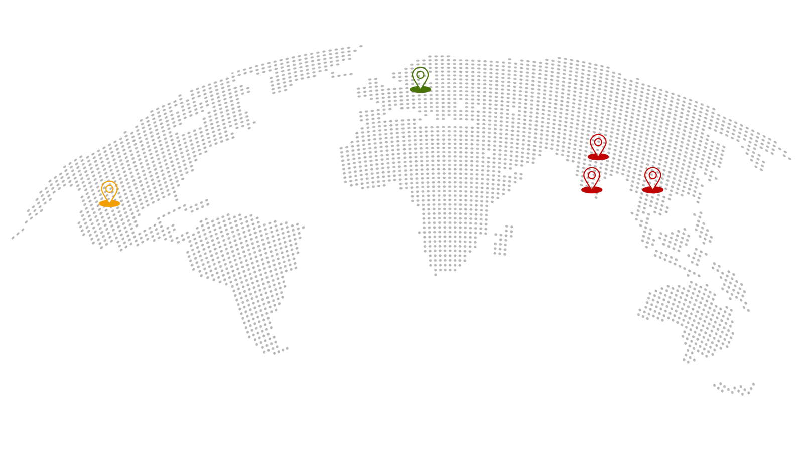 Our Global Partners Map
